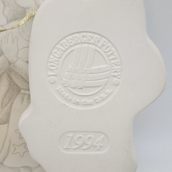 Longaberger Pottery Candy Cookie Mold HOPE Angel Series Crafts 9 in Retired - Picture 3 of 7